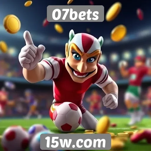 Variedade de jogos disponíveis na plataforma 07bets